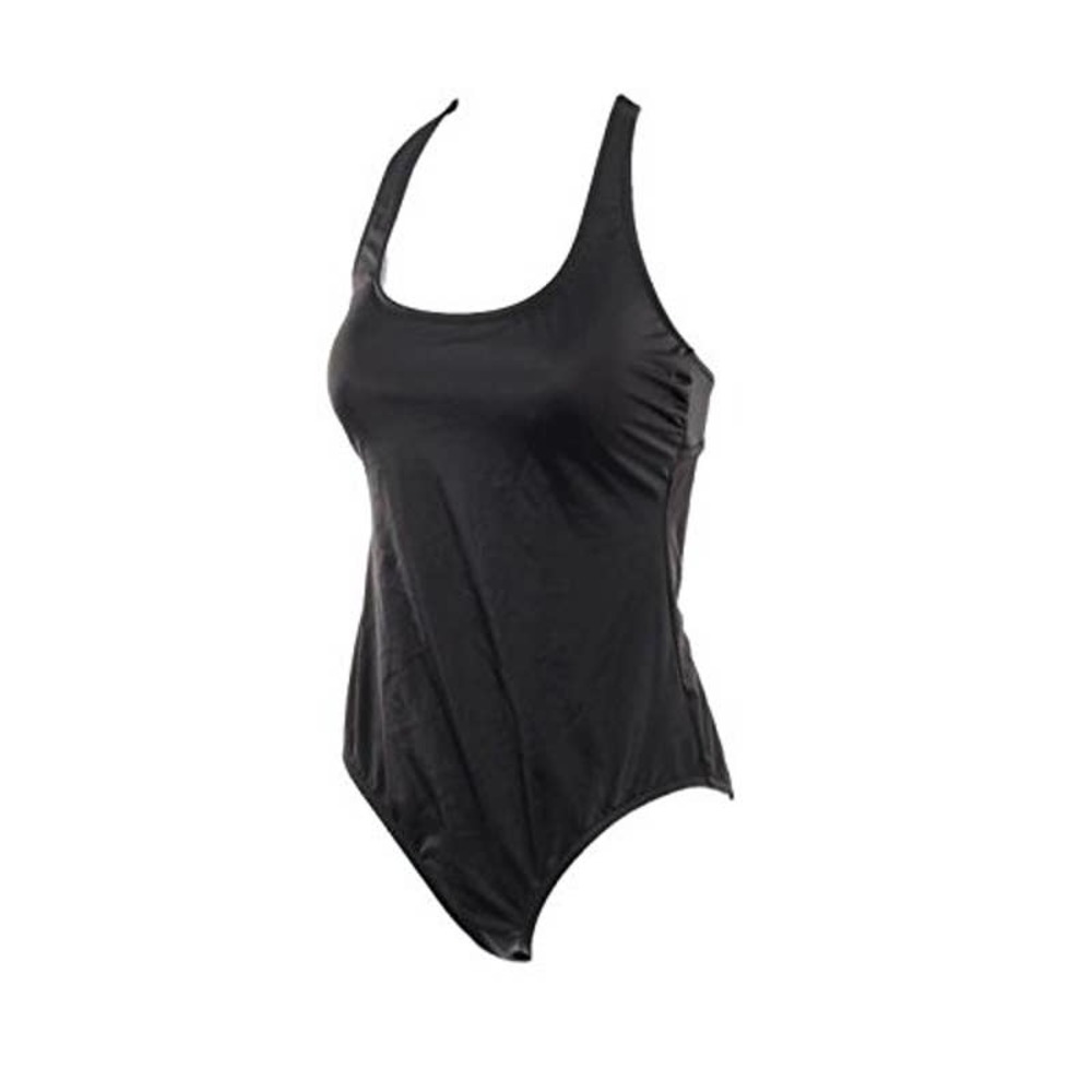 J. Crew Re-Imagined black one piece swimsuit size 14 new with tags